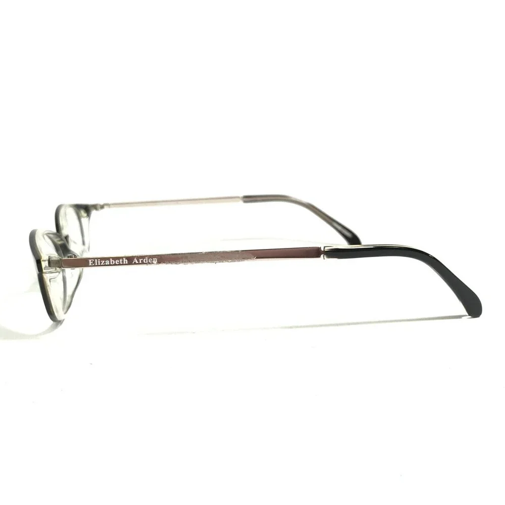 Elizabeth Arden Petite Eyeglasses Frames EA PT-38-3 Black Silver 45-17-135